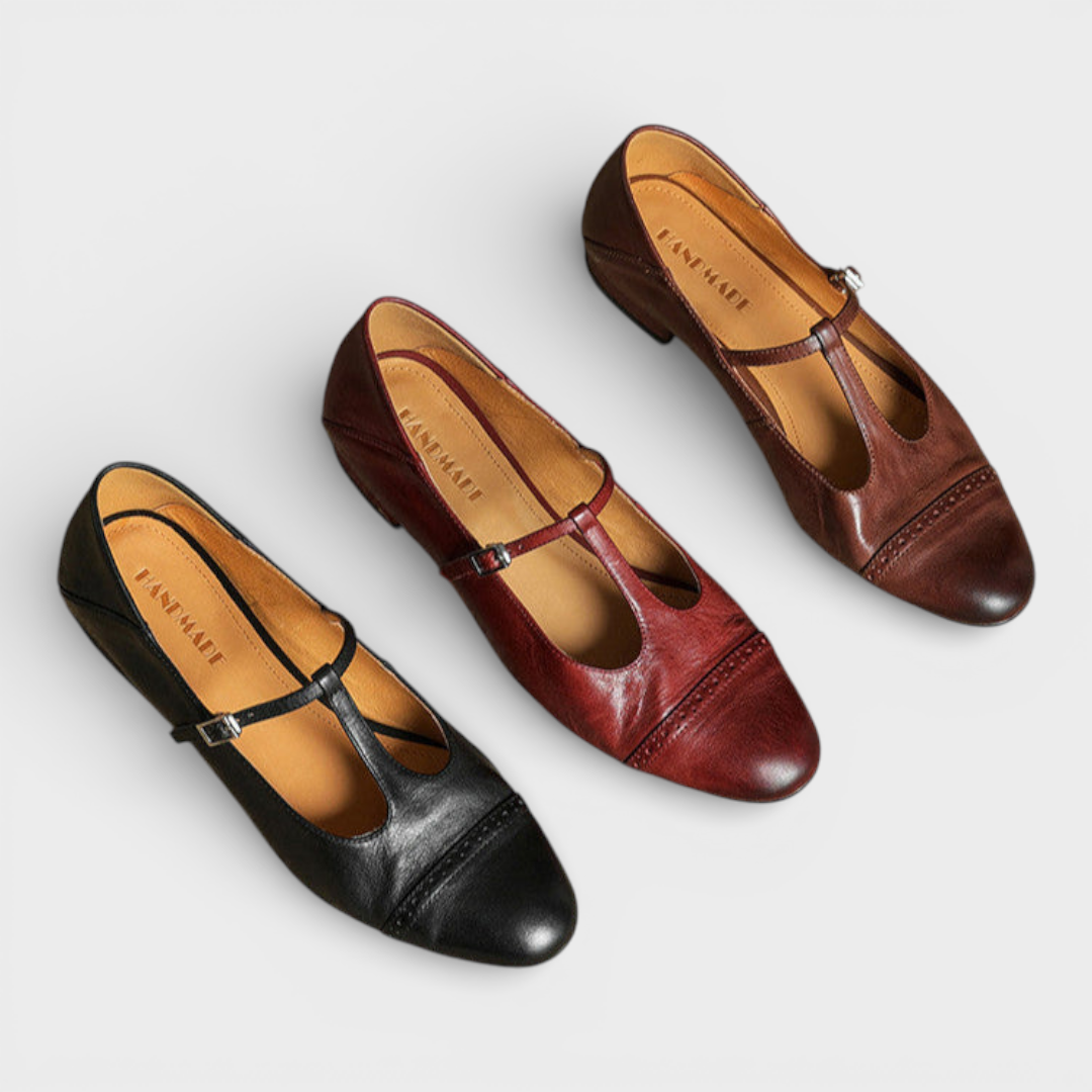 Judea | Genuine Leather Ballerinas