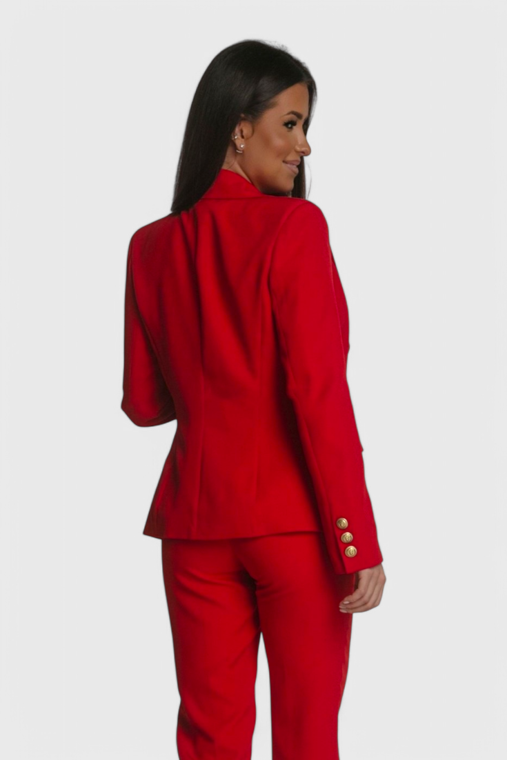 Rosalin Elegant Blazer and Pants Set