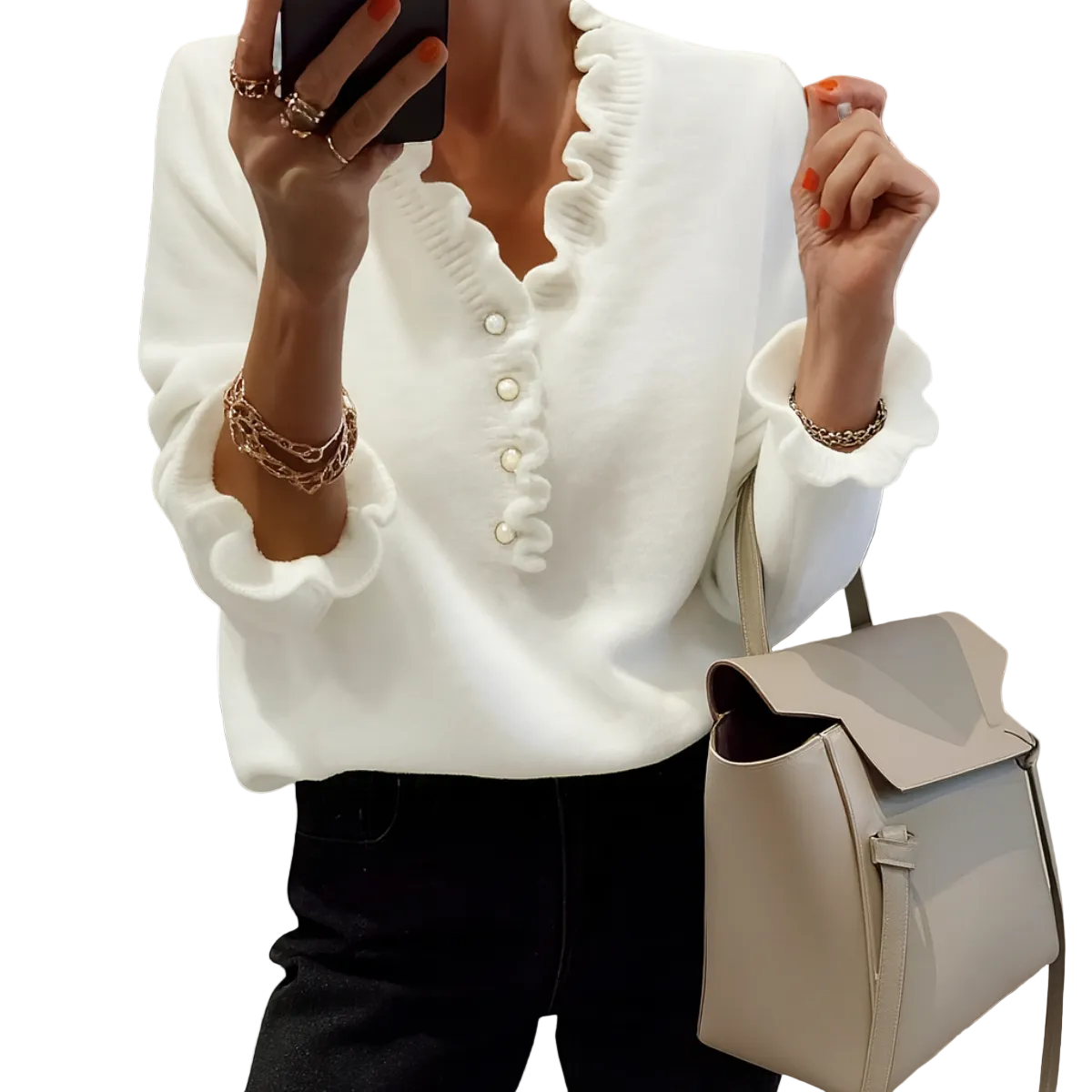 Nell - Luxury elegant blouse