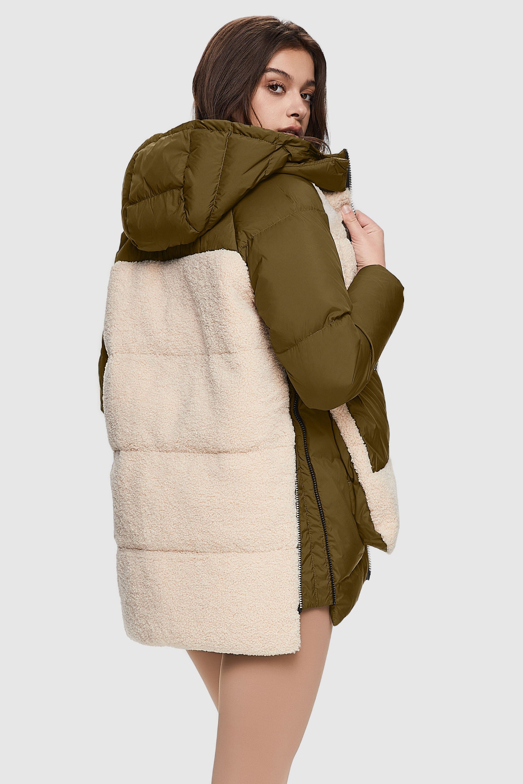 Irene - Fleece Down Puffer