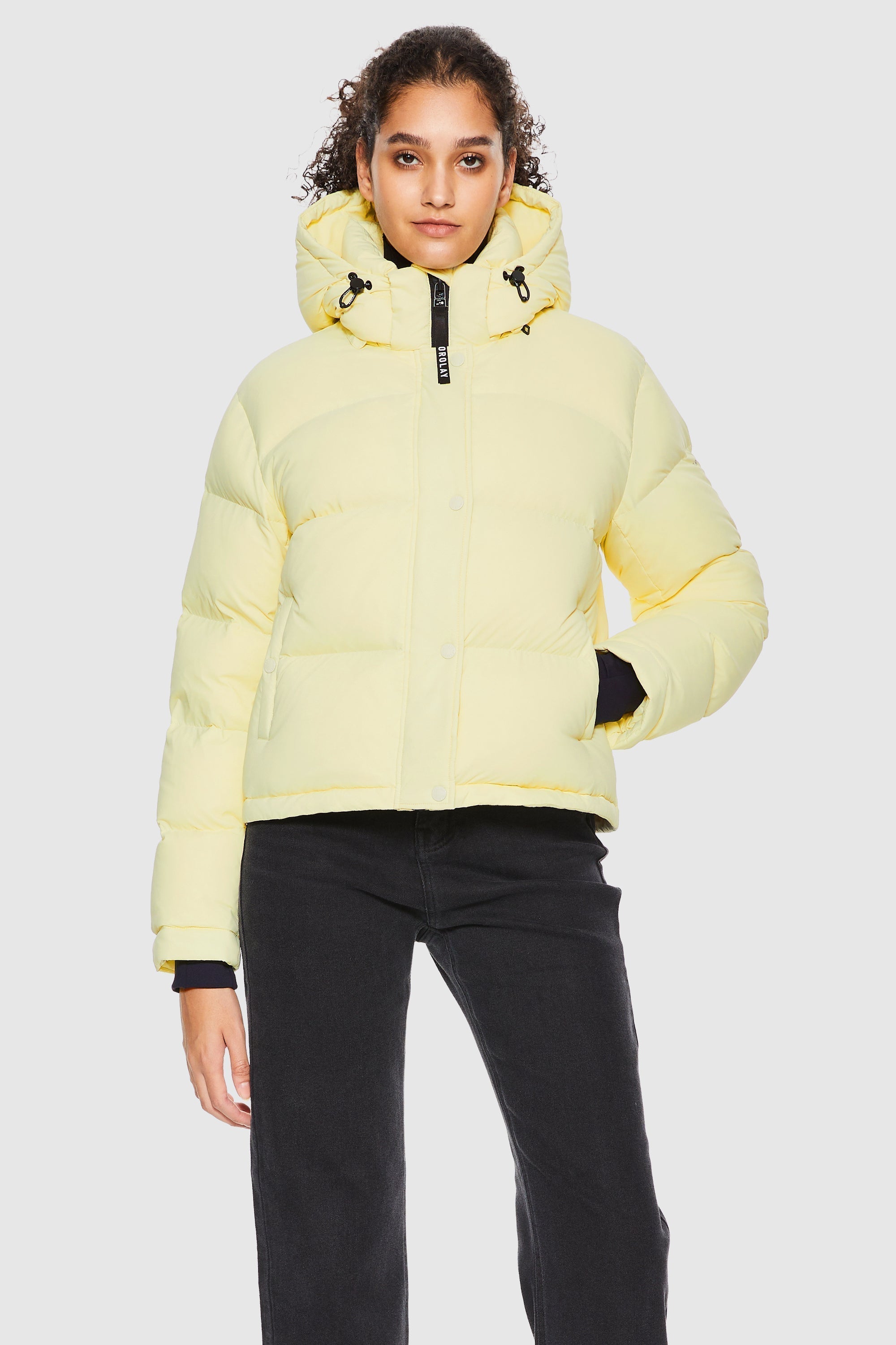 Beth - Aurora Cropped Thermal Down Puffer Jacket