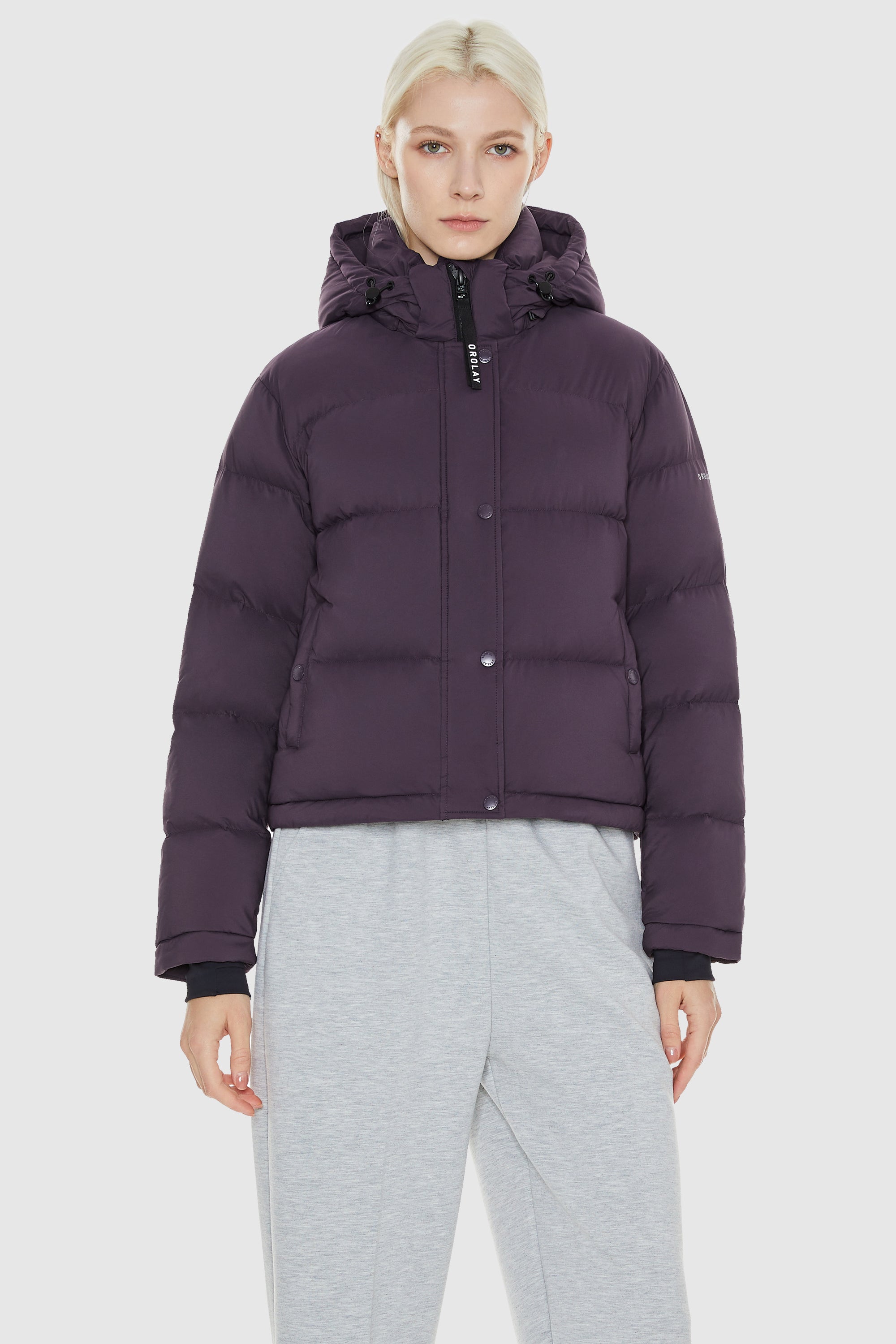 Beth - Aurora Cropped Thermal Down Puffer Jacket