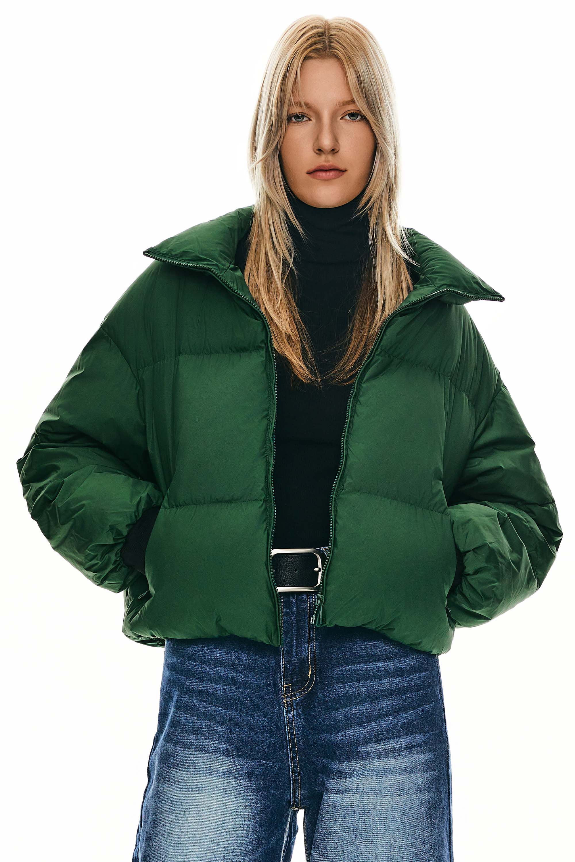 Dela |Classics Short Oversized Down Coat