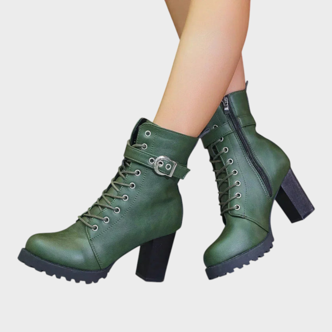 Briley | Heeled Combat Boots