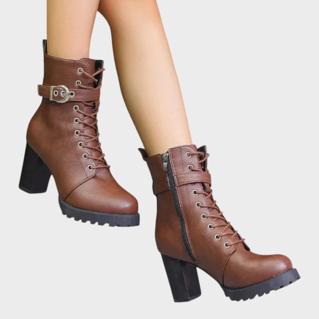 Briley | Heeled Combat Boots