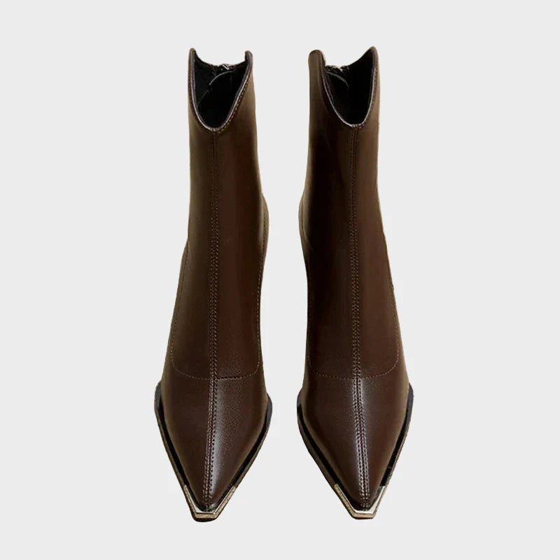 SIERRA | LEATHER BOOTS WITH DOT
