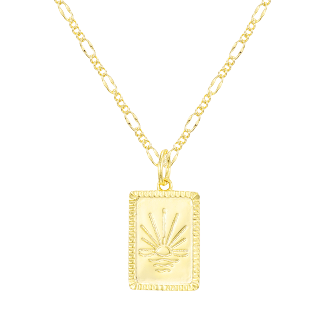 Sun Pattern Necklace