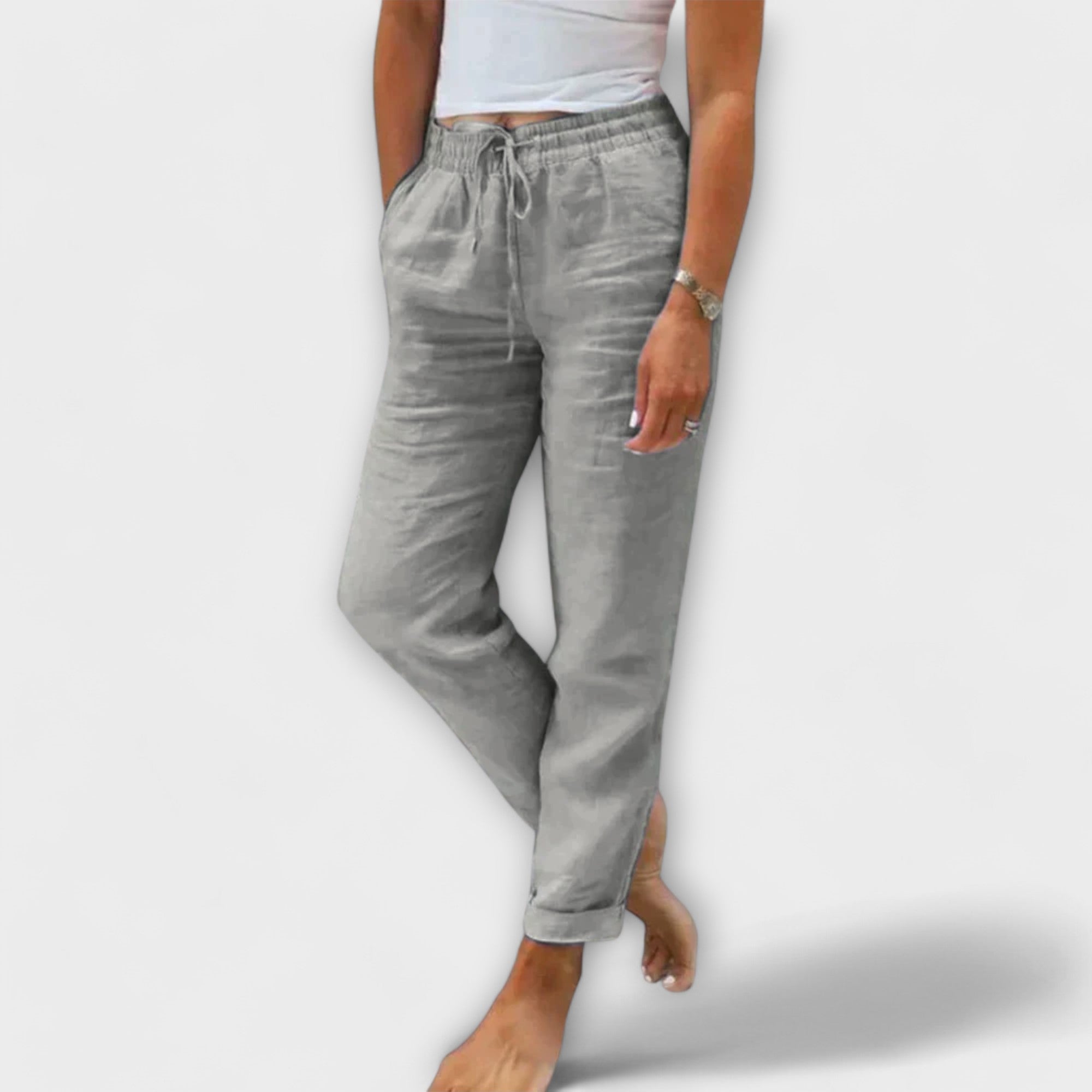 Stacey - Lightweight linen pants