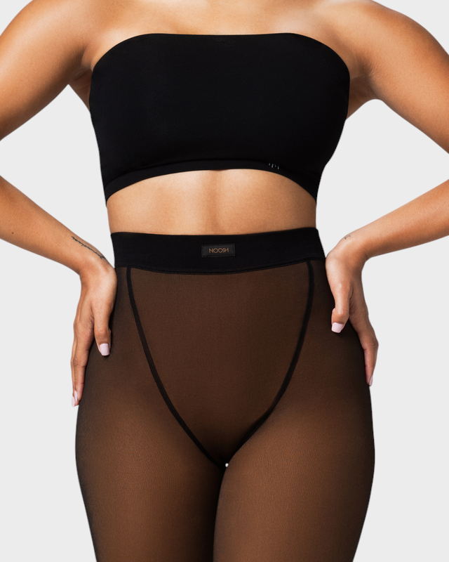 Loulita | TOAST SHEER ILLUSION - Fleece-lined leggings