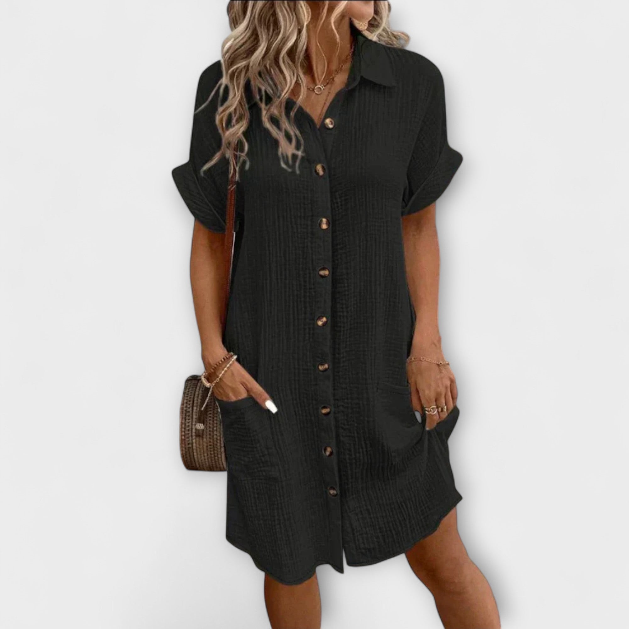 Aria — Classic Polo Casual Dress
