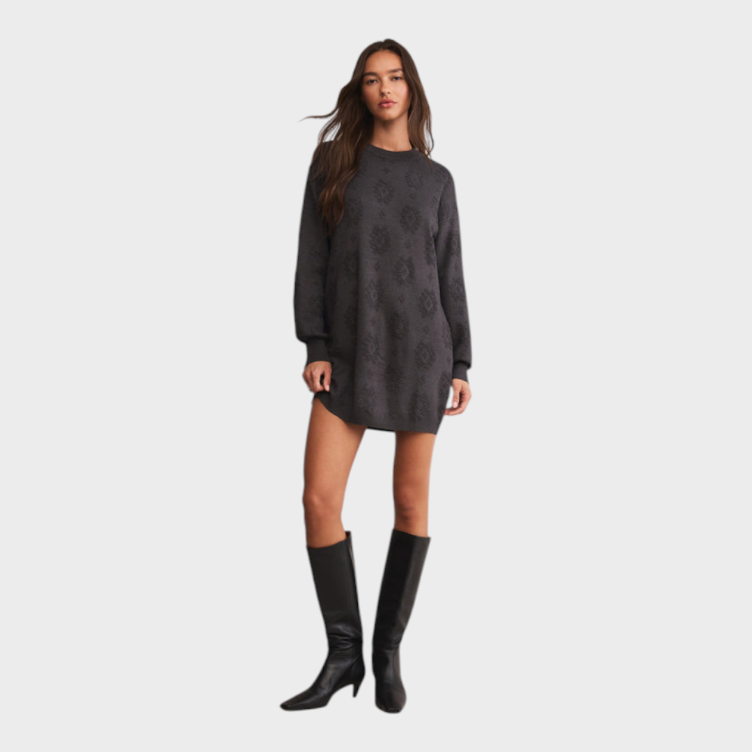 Jaelynn | Mini Jacquard Dress