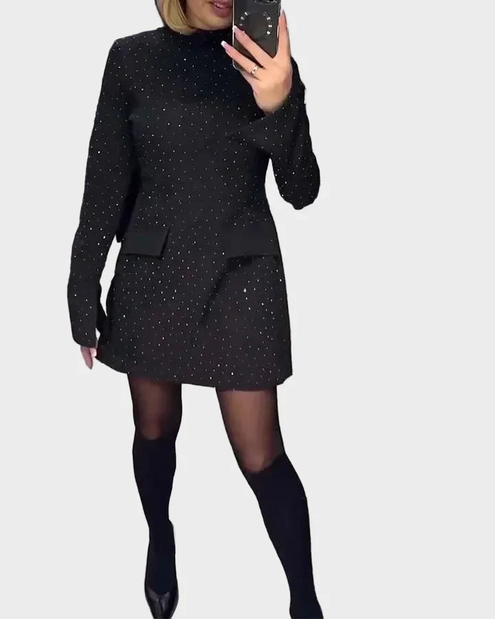 Kenzleigh - Elegant Dress with Sparkle