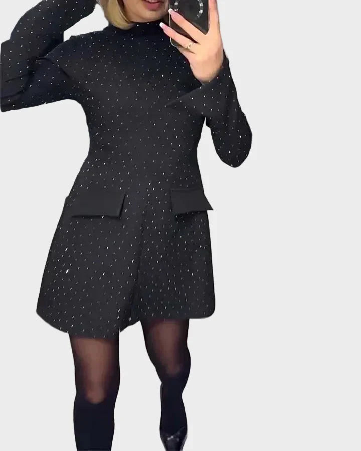 Kenzleigh - Elegant Dress with Sparkle