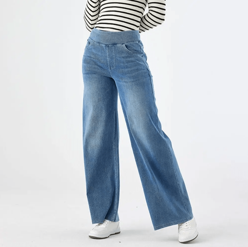 Comfortable Pants with Elastic Waist
