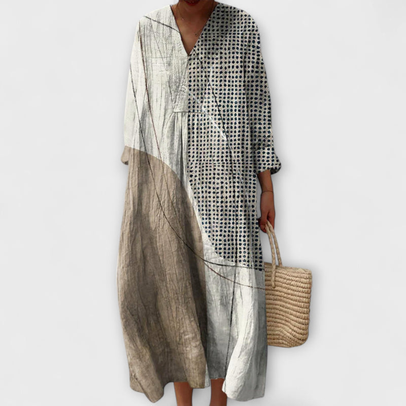 Sigrun — Minimalistické bavlněné šaty pro volný čas