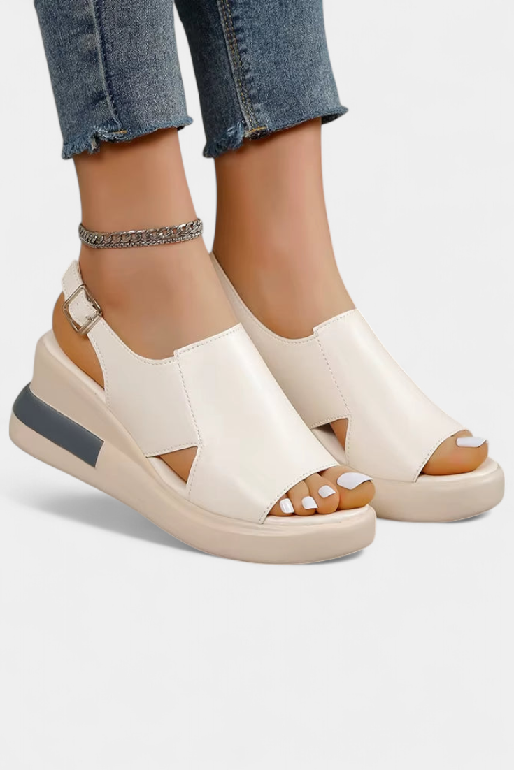 Brunilda Synthetic platform sandals