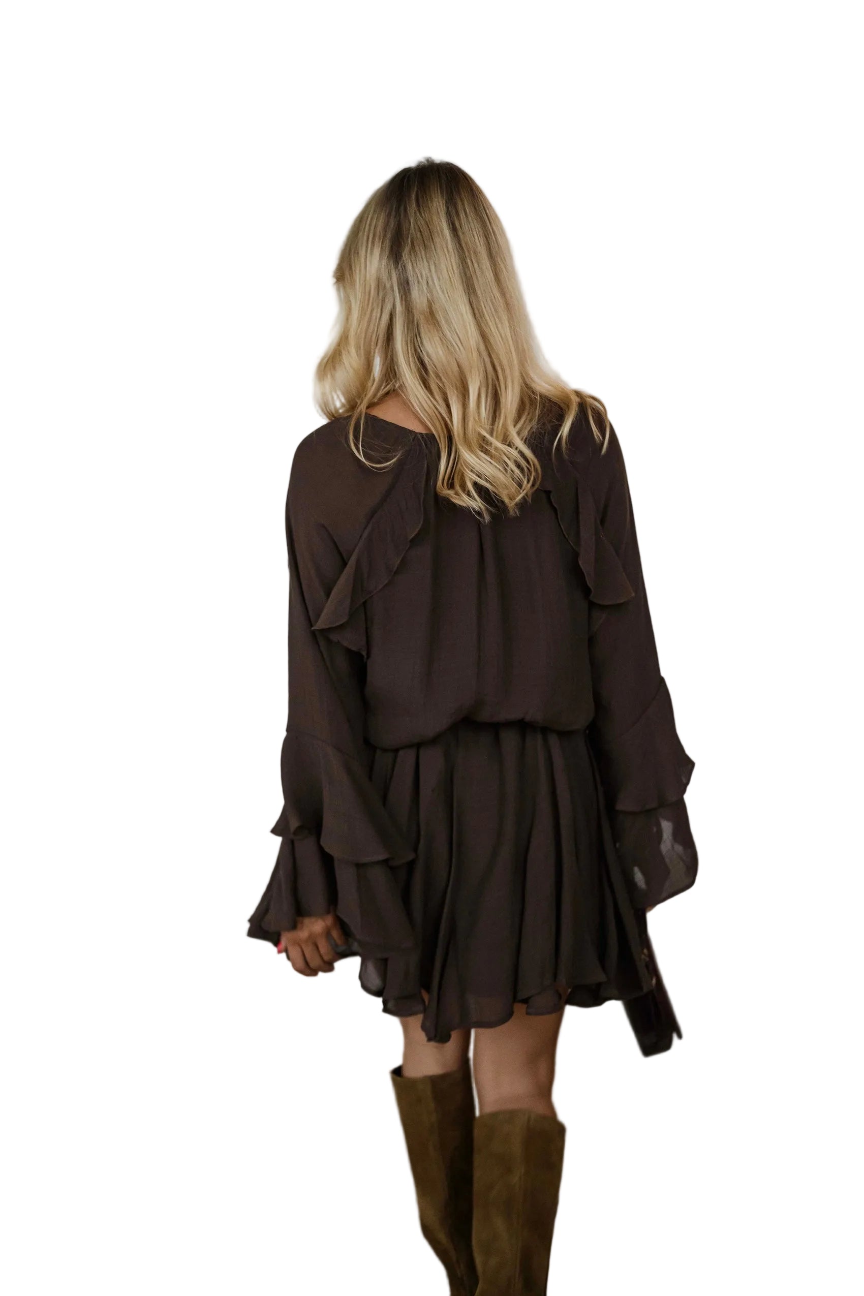 Ophie | Chocolate Audrina Dress