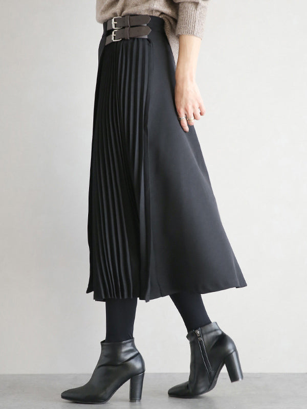 Giana | Graceful A-Line Pleated Skirt