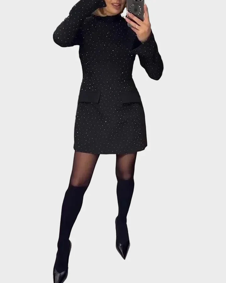 Kenzleigh - Elegant Dress with Sparkle