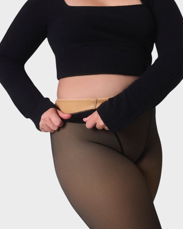 Loulita | TOAST SHEER ILLUSION - Fleece-lined leggings