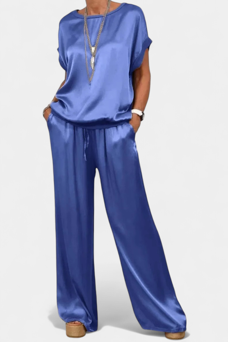 Blasa Spring Two-Piece Set with Sophisticated Style