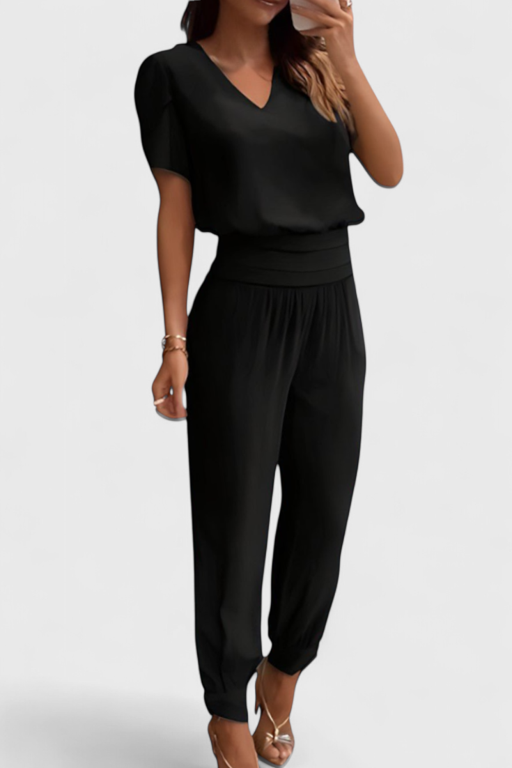 Cassandra Blouse and Pants Set