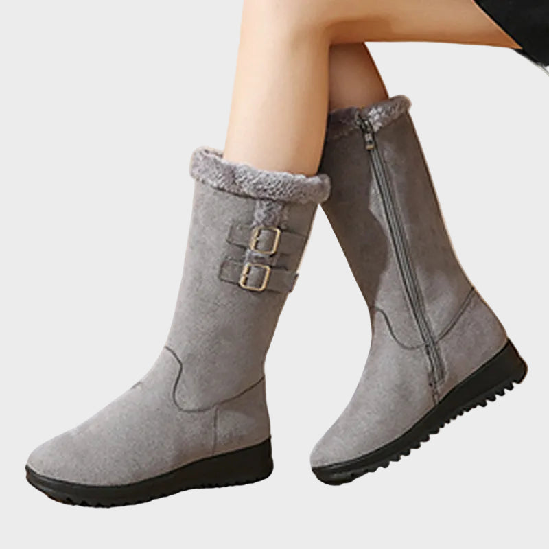 Mikasa | Women's Knee-High Snow Boots, Warm & Stylish