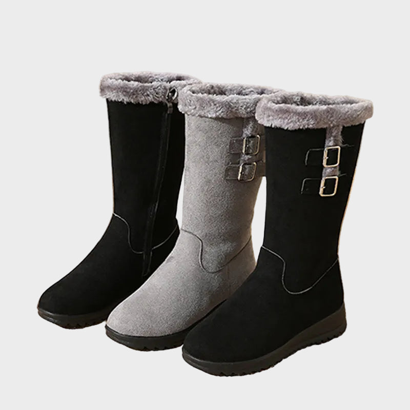Mikasa | Women's Knee-High Snow Boots, Warm & Stylish